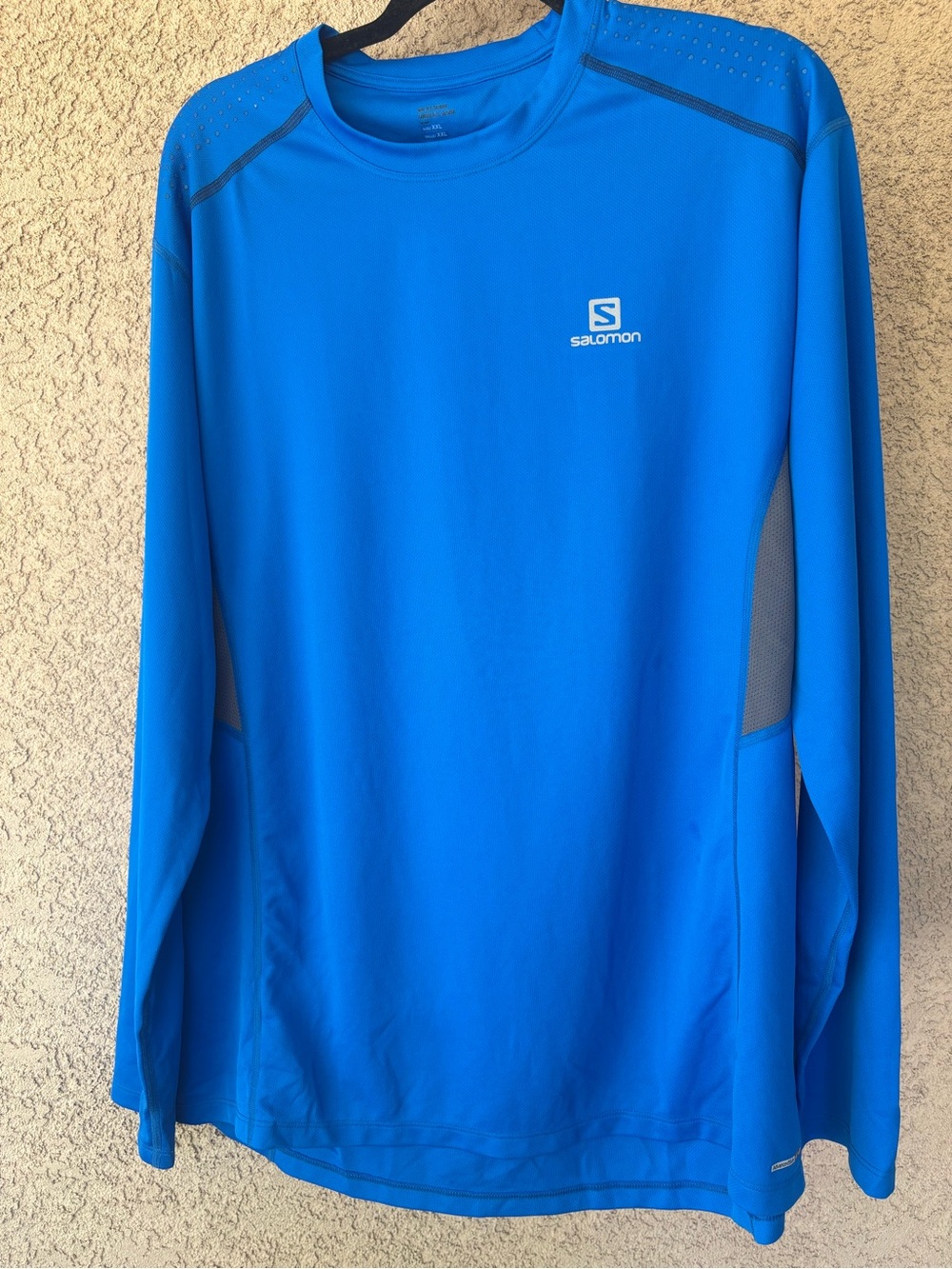 Salomon Men’s Long-Sleeve Swim Rash Guard — Bright Blue